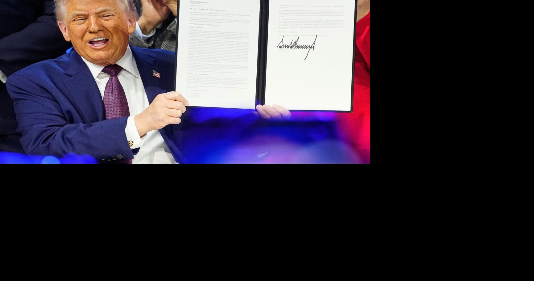 What was the theme of Trump's first year back in office? | Hot off the Wire podcast