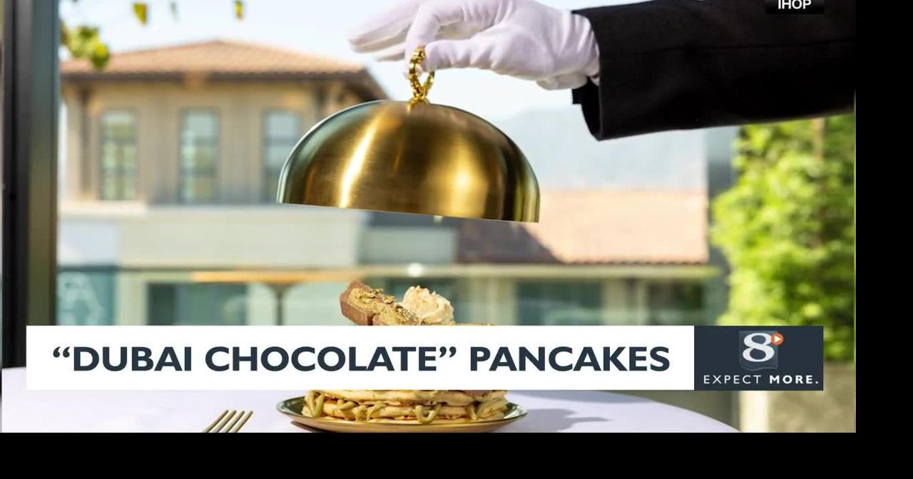 "Dubai Chocolate" Pancakes