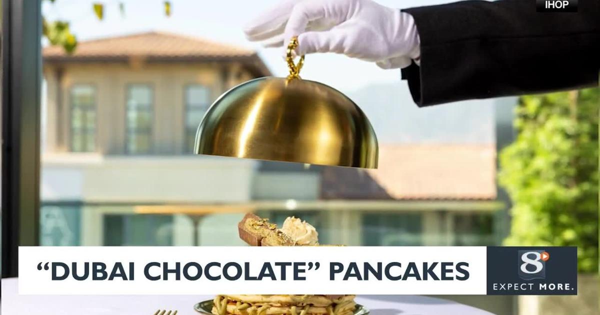 "Dubai Chocolate" Pancakes