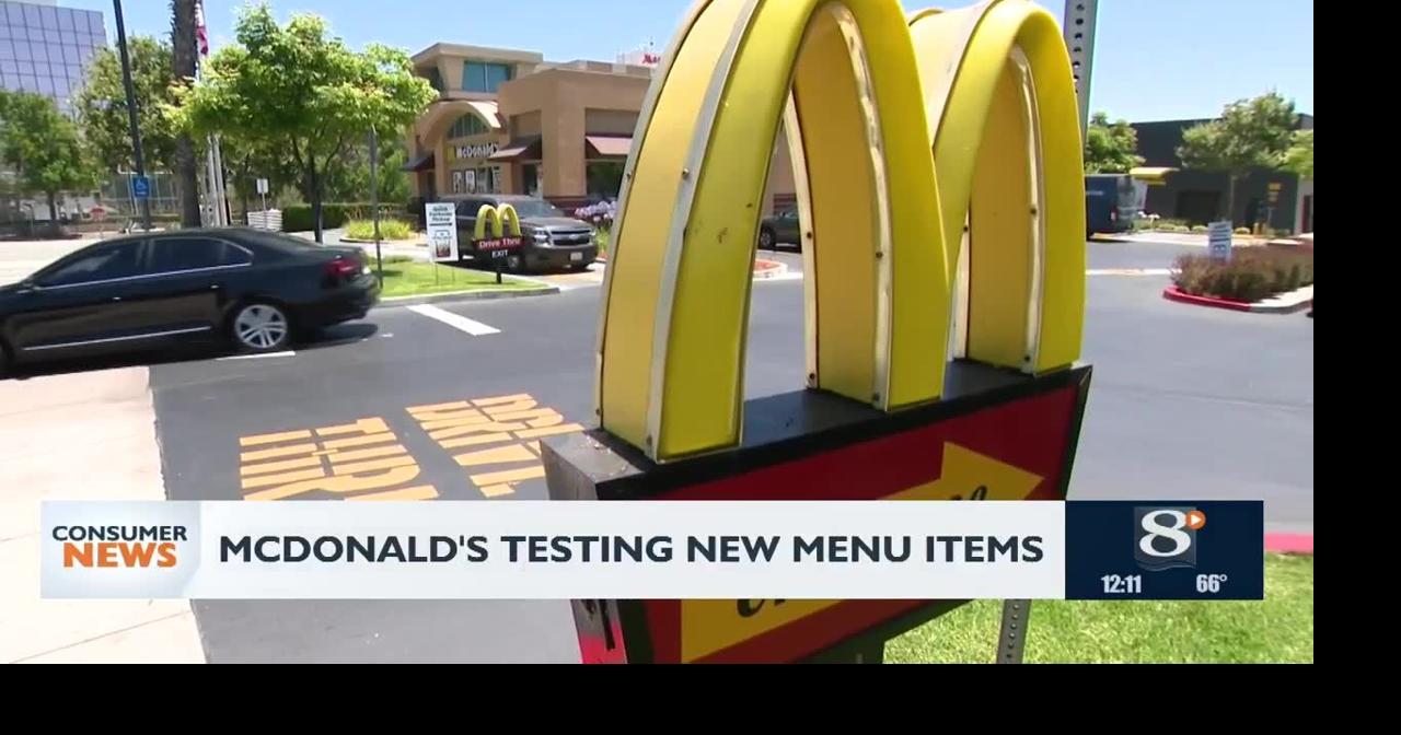 Consumer headlines: McDonald's new menu items