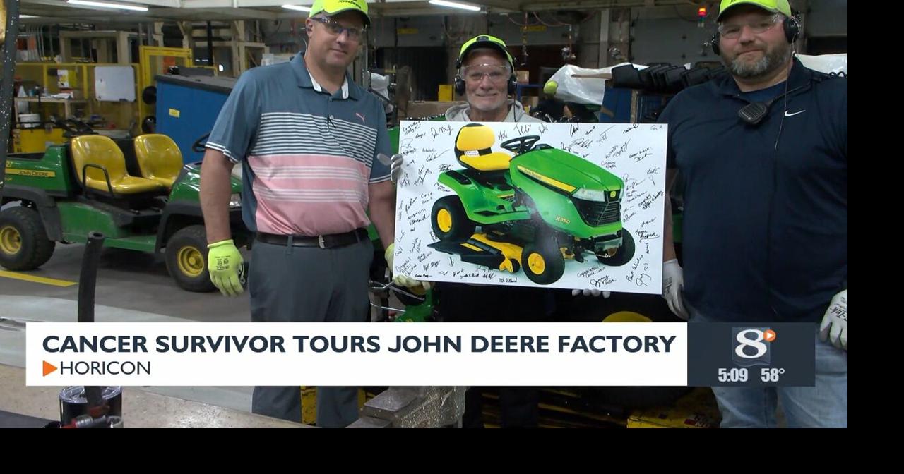 Cancer survivor tours John Deere factory News
