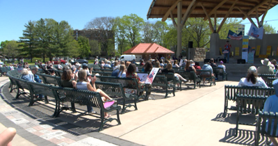 Western Wisconsinites rally for SNAP, Medicaid benefits at 'People Over