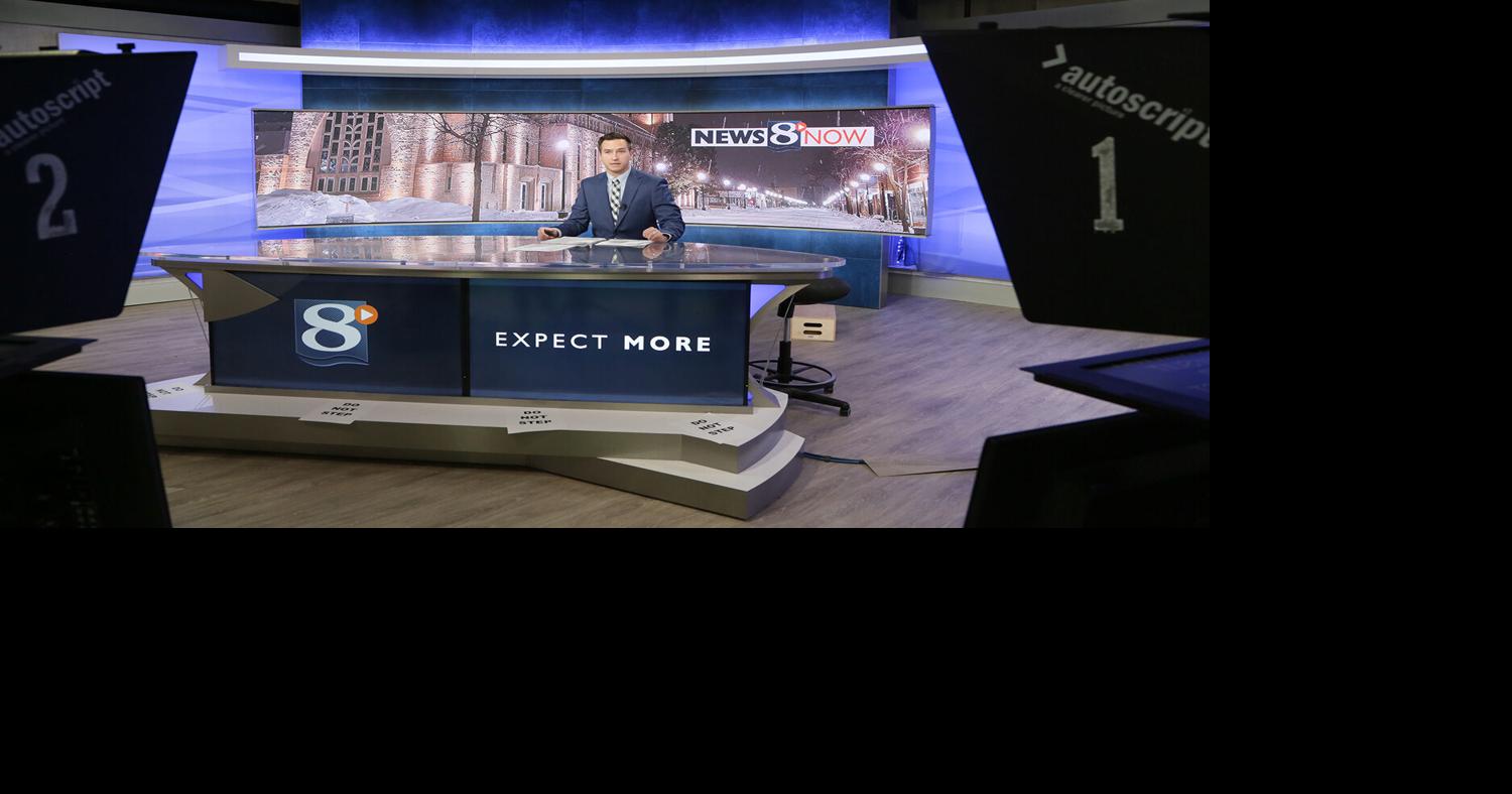PHOTOS: News 8 Now unveils brand-new studio | Television | news8000.com
