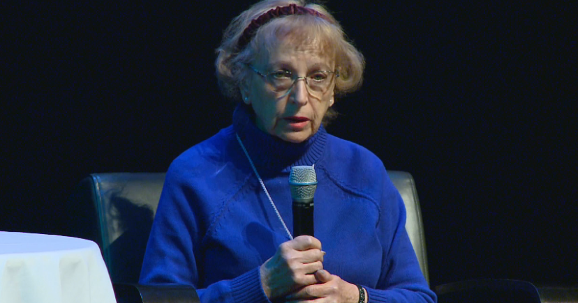 Holocaust survivor Ida Paluch Kersz speaks at Viterbo - Vimarsana News