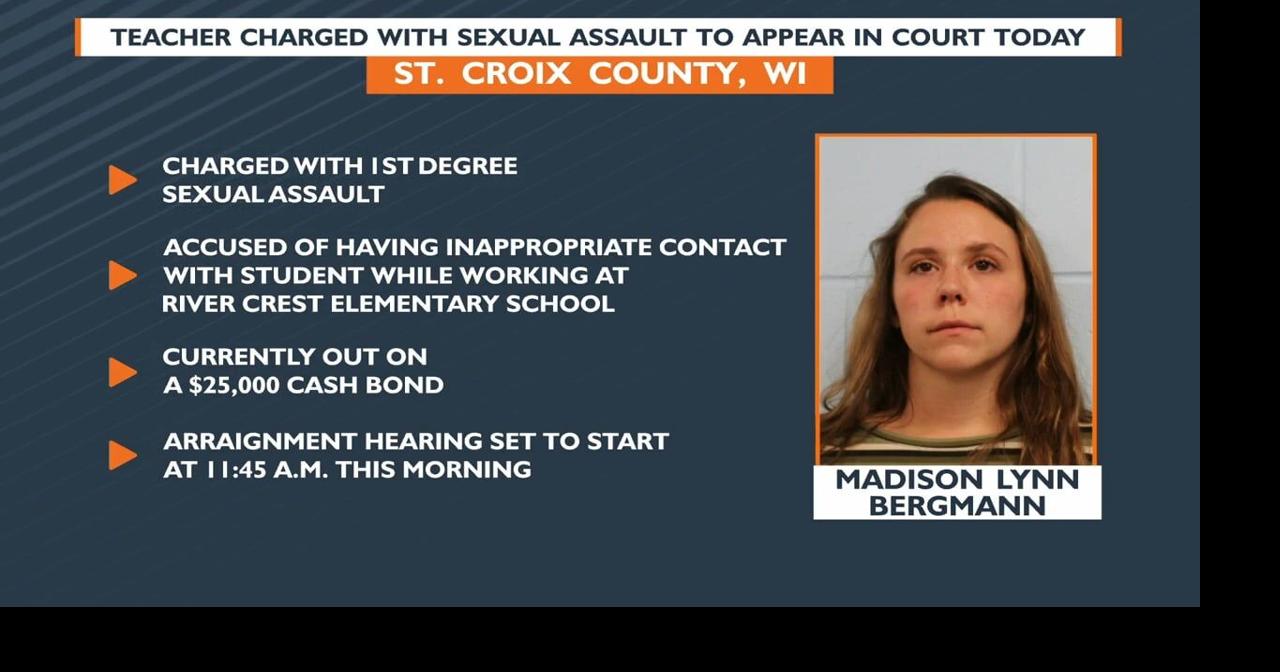 Teacher charged with 1st degree child sexual assault is expected to ...