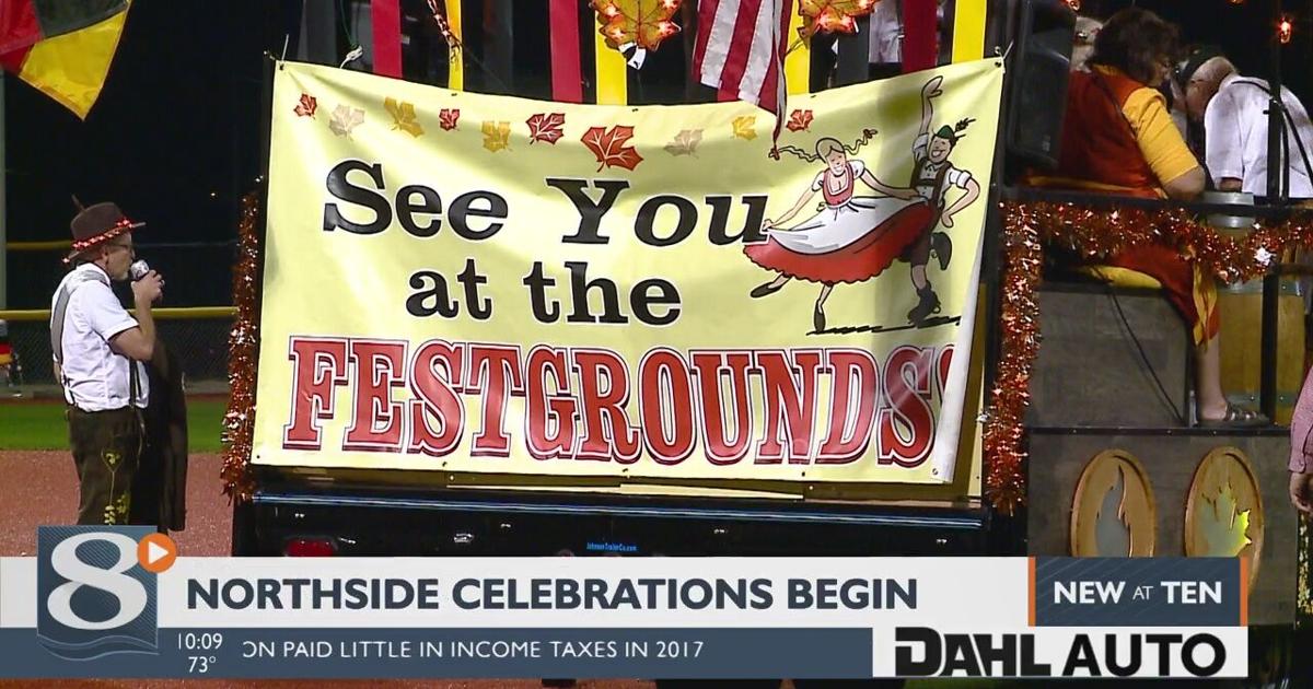Oktoberfest day one wraps up with Torchlight Parade, fireworks La
