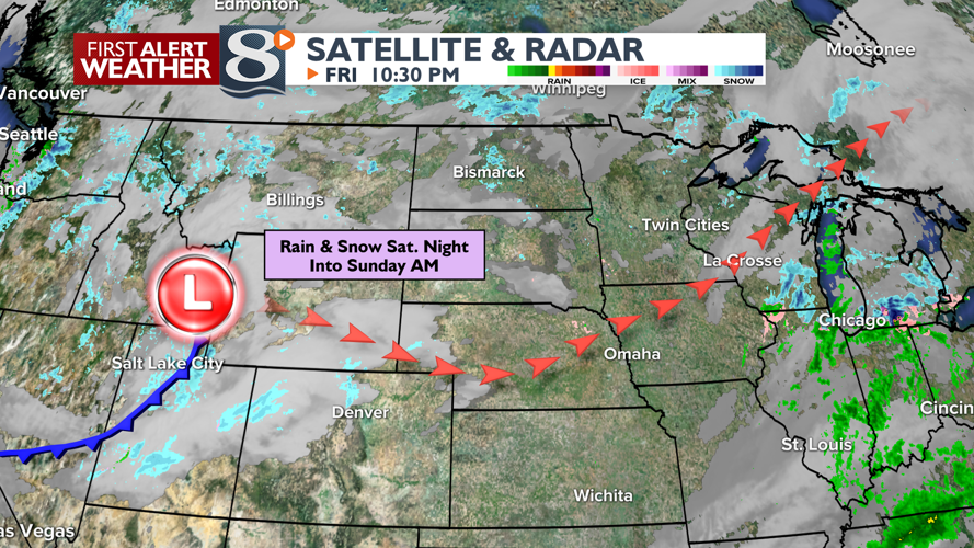 Dry & Mild Today… Good Chance Of Rain & Snow Tonight -Bill Graul ...