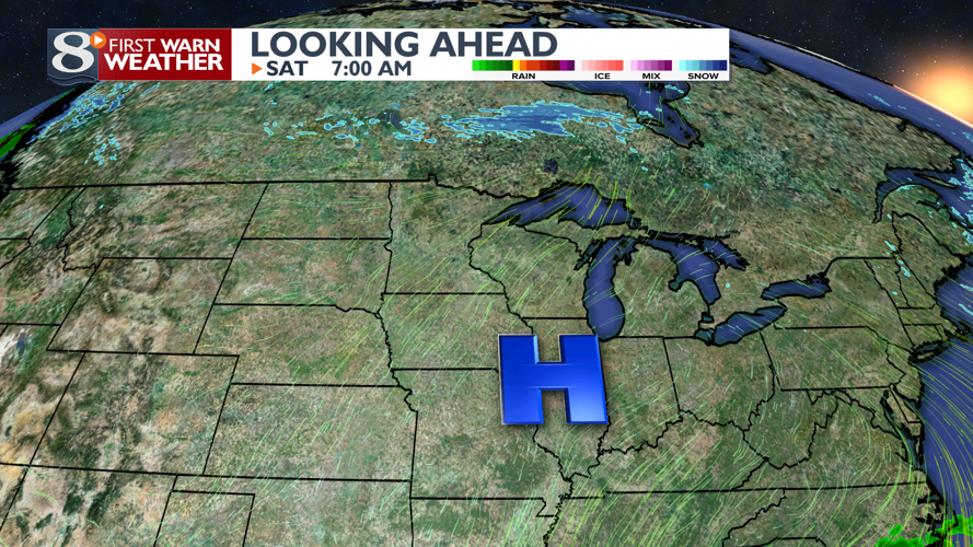 Abundant Sunshine & Much Cooler Today | Forecast | news8000.com