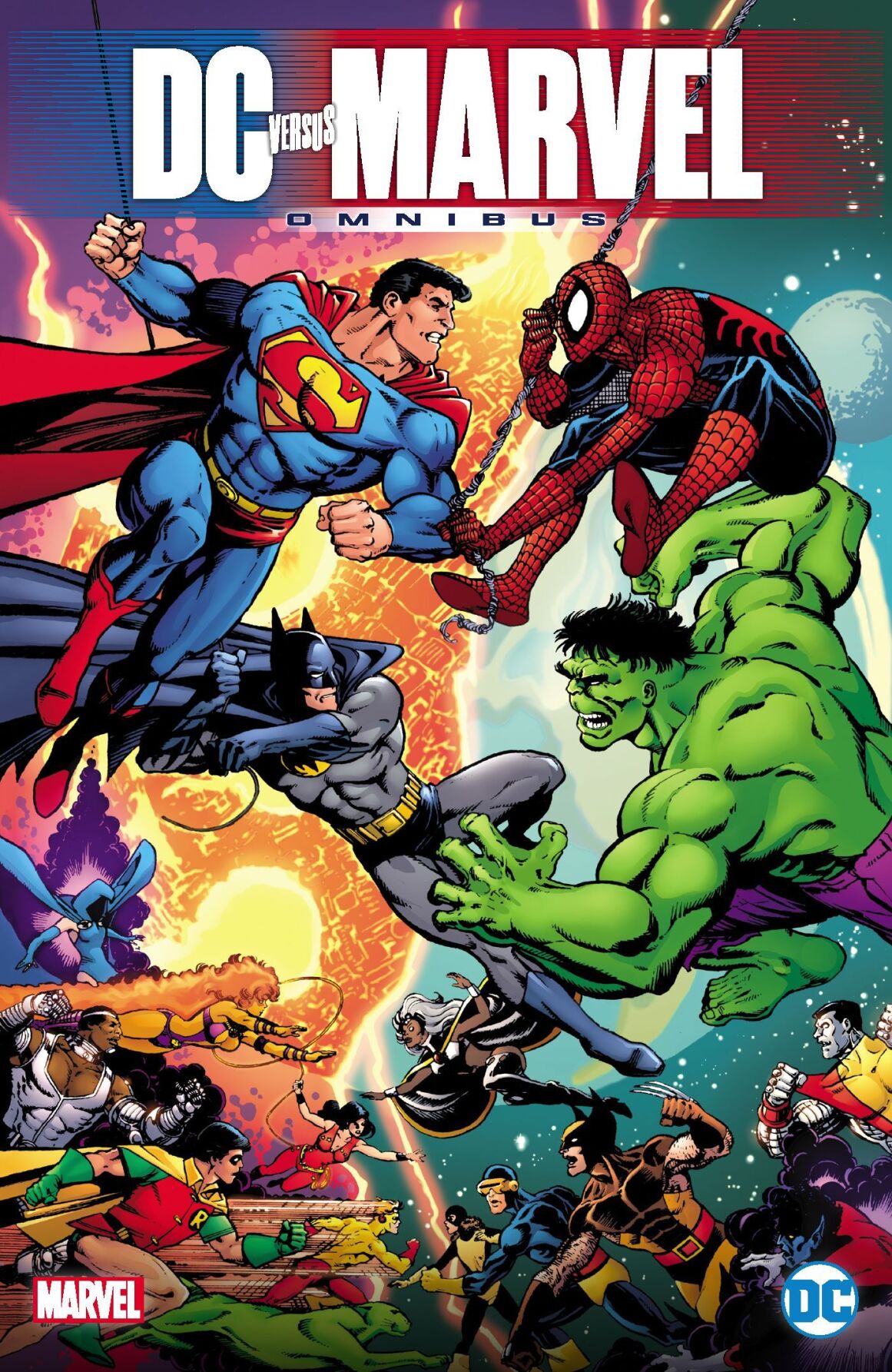 DC VS マーベル、スーパーマンVSスパイダーマン Superman vs. Spider-Man is back. DC and Marvel are reprinting