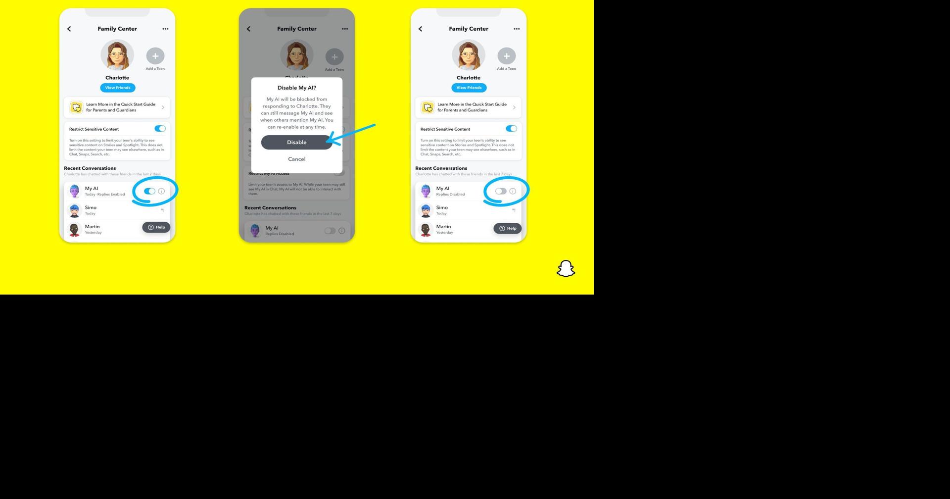 snapchat-to-let-parents-decide-whether-their-teens-can-use-the-app-s-ai