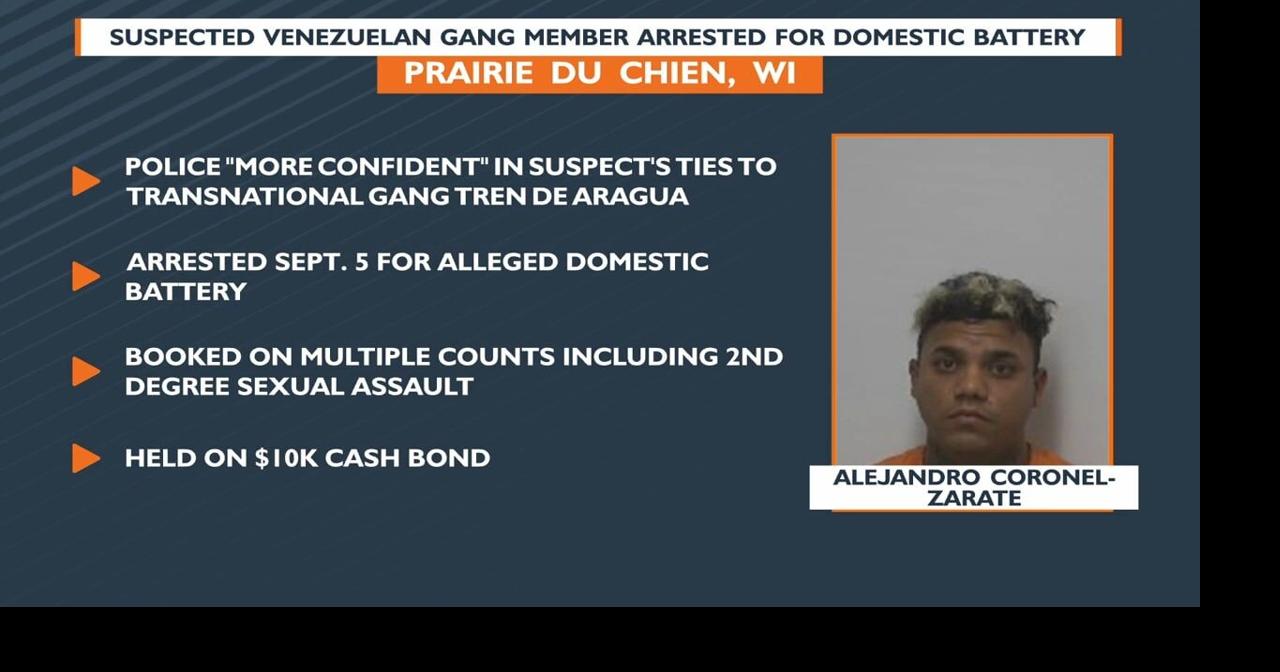 Suspected Venezuelan Gang Member Arrested For Domestic Battery Prairie ...