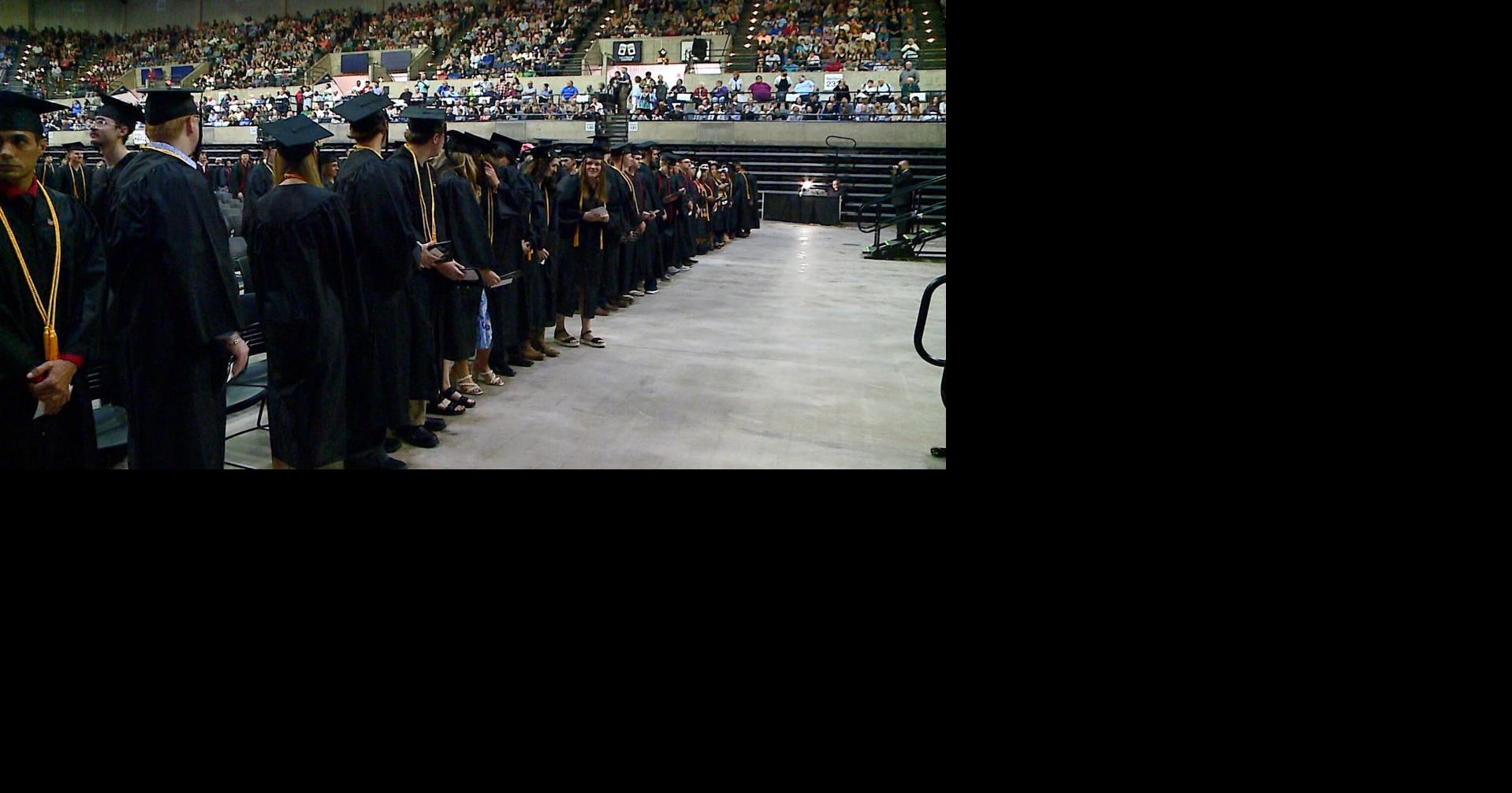 Western Tech graduates walk the stage at spring commencement ...