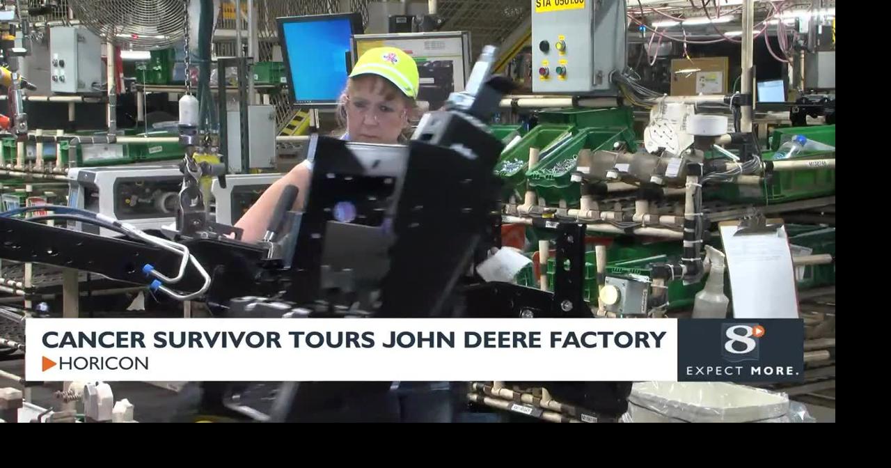 Cancer survivor tours John Deere Factory News