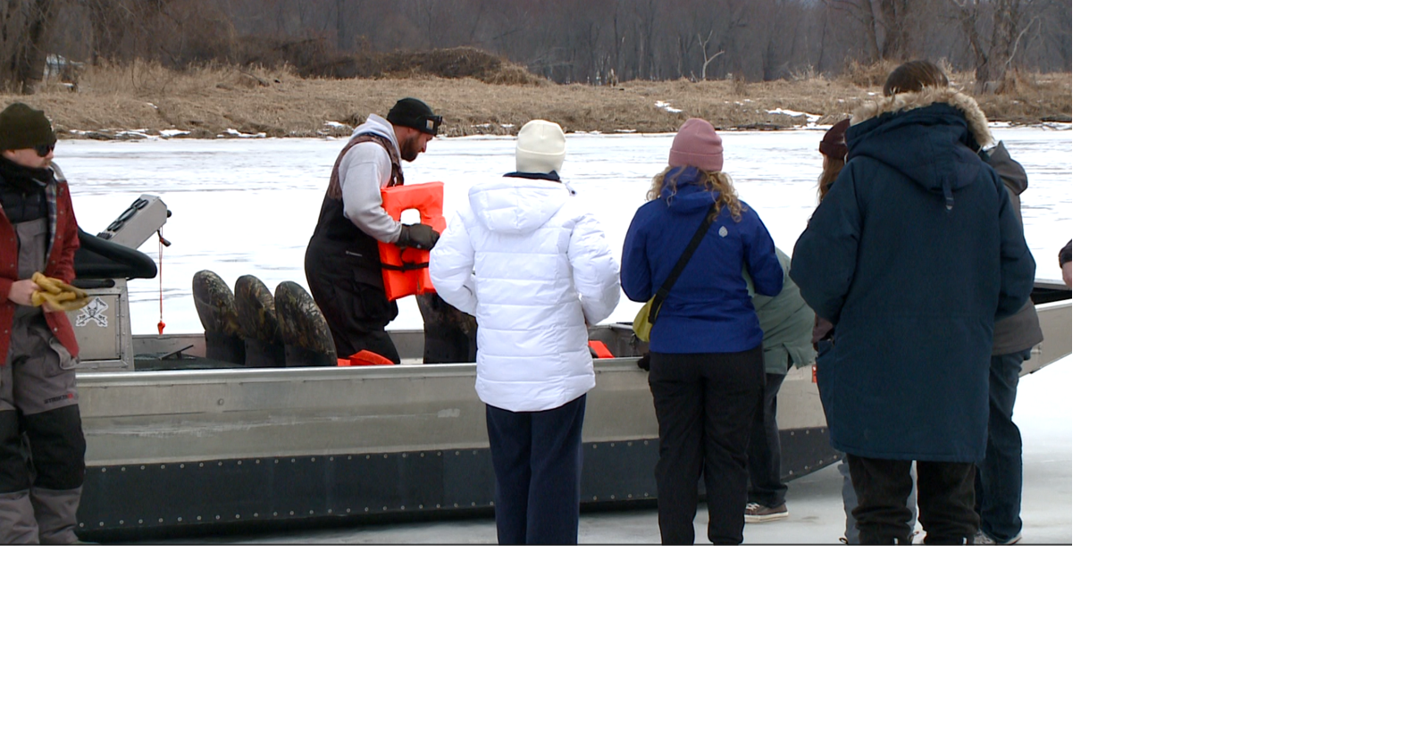 UW-La Crosse students create digital trail signs for Upper Mississippi River island