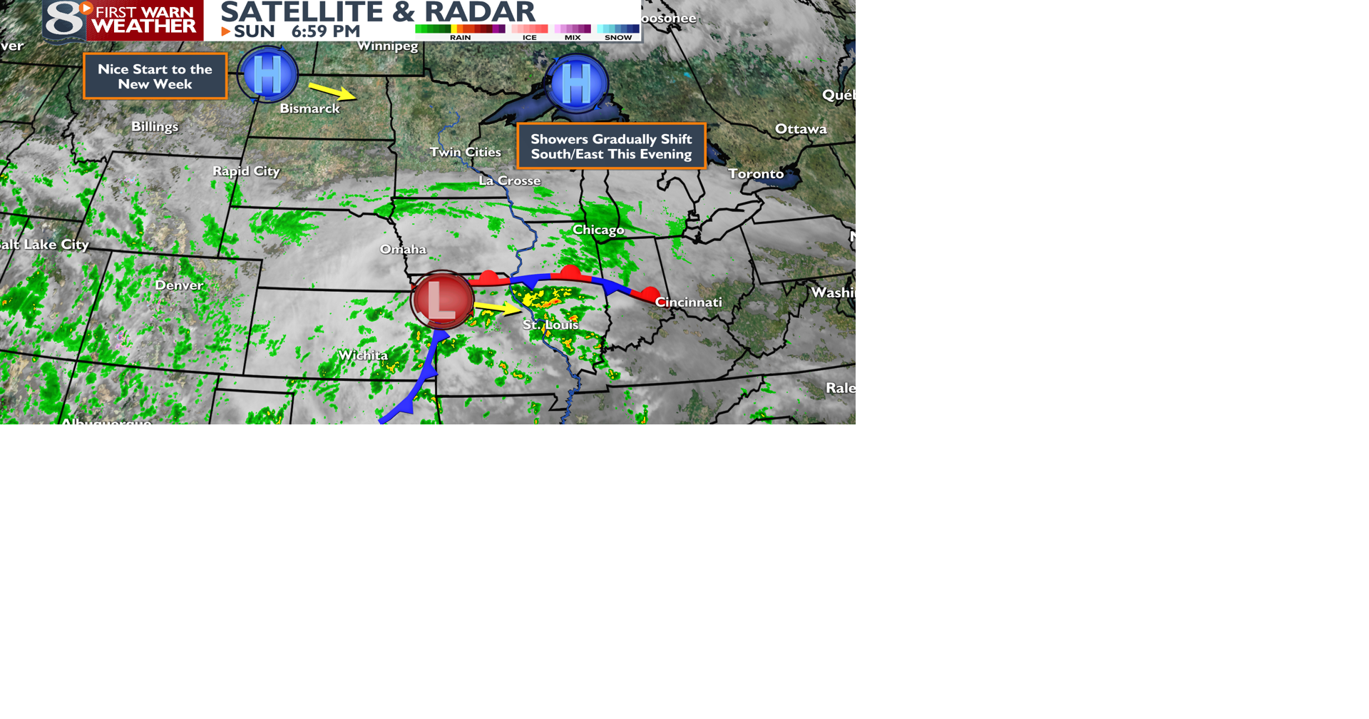 Much Cooler Tonight with Patchy Fog Possible Late | | news8000.com