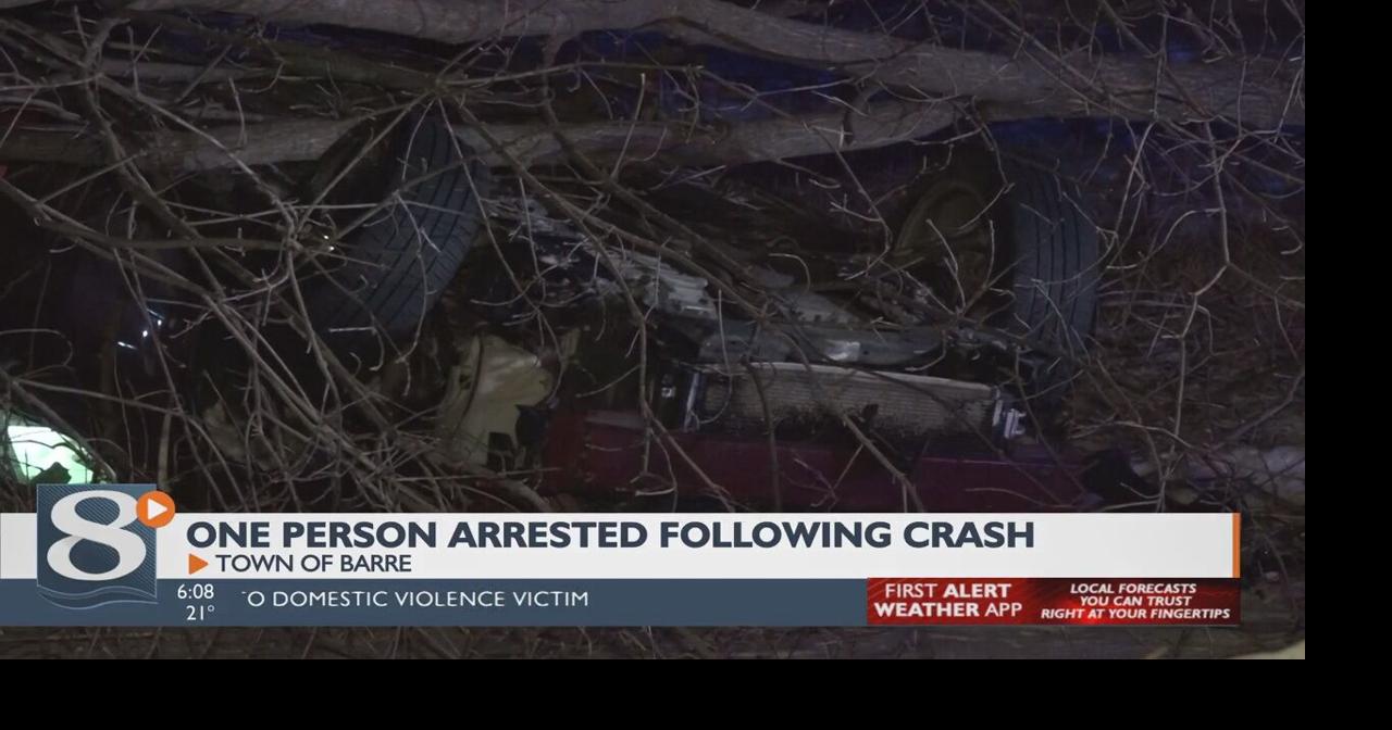 One person arrested following crash in La Crosse County Crime
