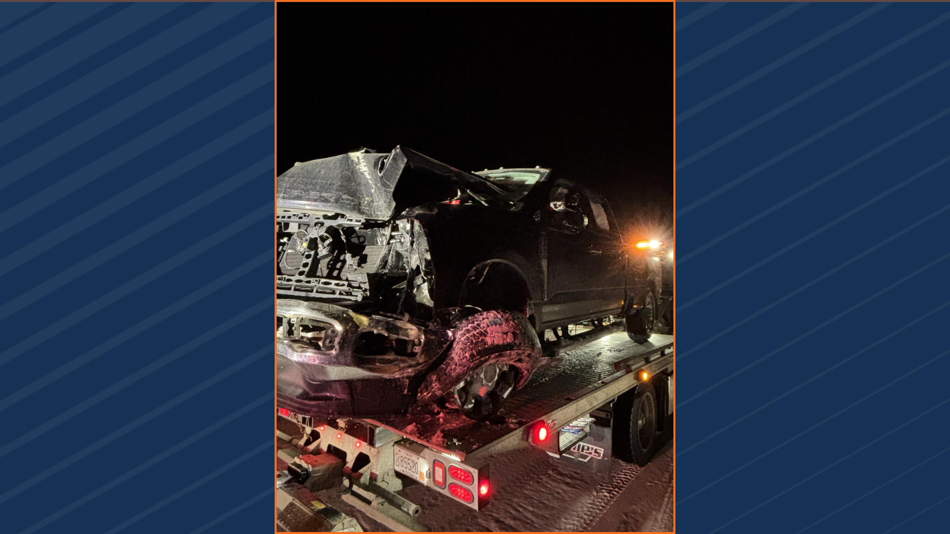 One hospitalized after icy conditions cause vehicle to hit tree | Local ...