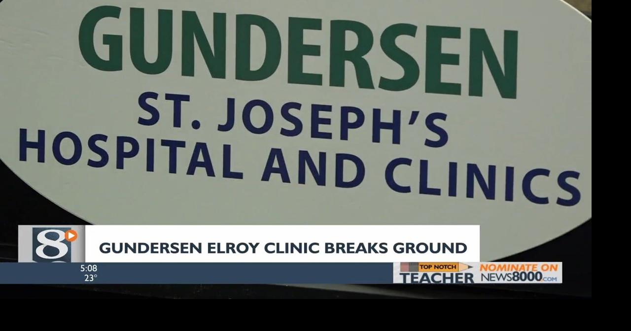 Gundersen Elroy clinic breaks ground News