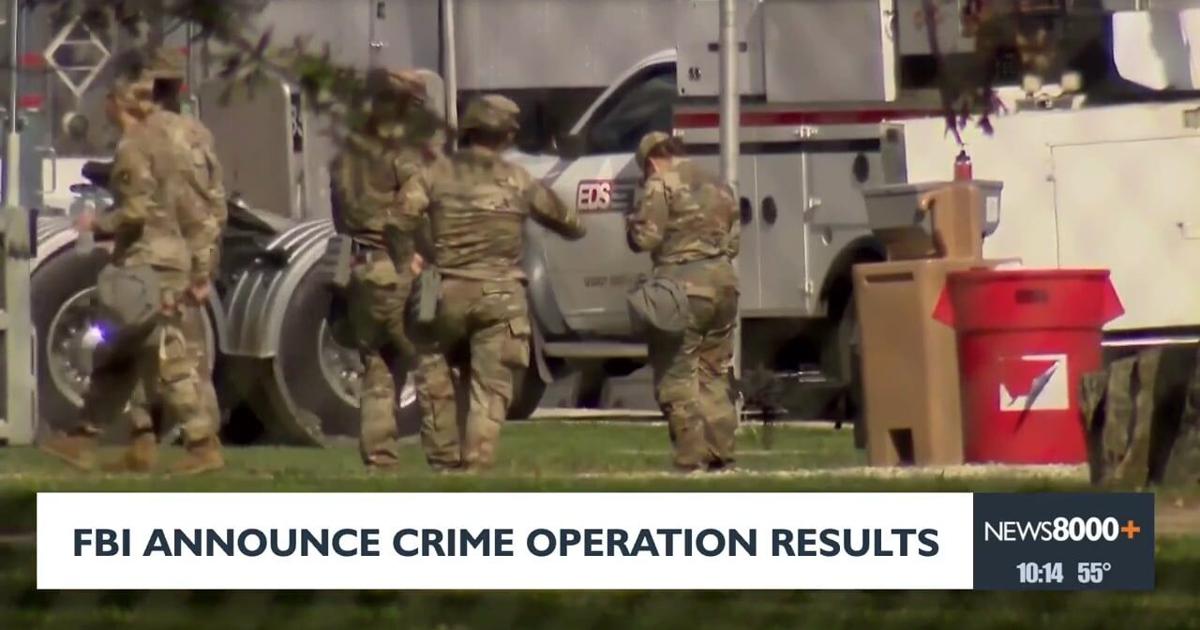 Fbi Operate FBI announce crime operation results | News | news8000.com