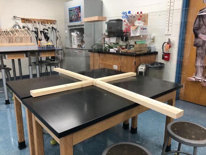 De Soto Area Schools getting Plexiglass dividers installed in