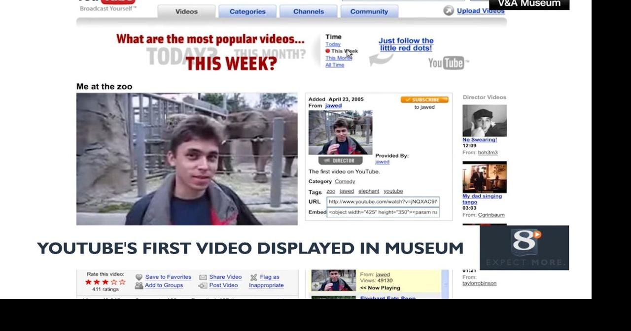 Youtube’s First Video Displayed In Museum