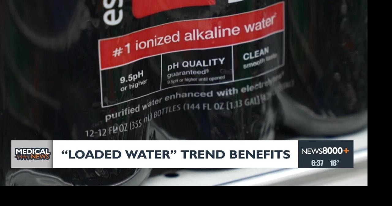 Medical Headlines: "Loaded Water" Trend Benefits