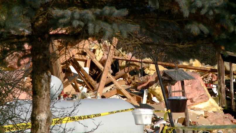 Couple hospitalized after house explosion destroys rural Richland ...