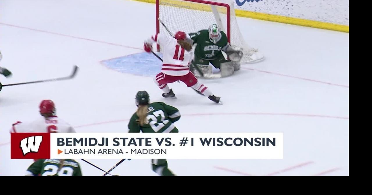 Gold medalists return, Wisconsin Women's Hockey defeats Bemidji State 7-0