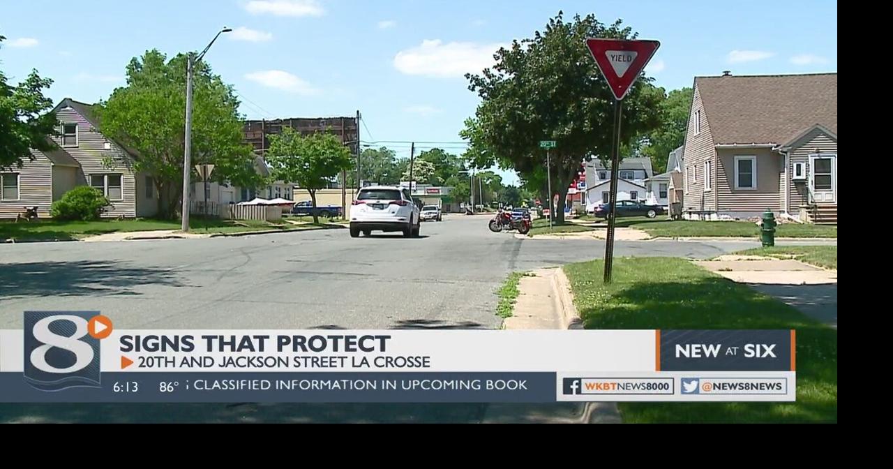 La Crosse neighbors on 20th and Jackson streets call for stop signs to help prevent accidents