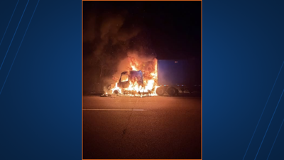 No injuries after semi fire on I-94 Tuesday night | Black River Falls ...