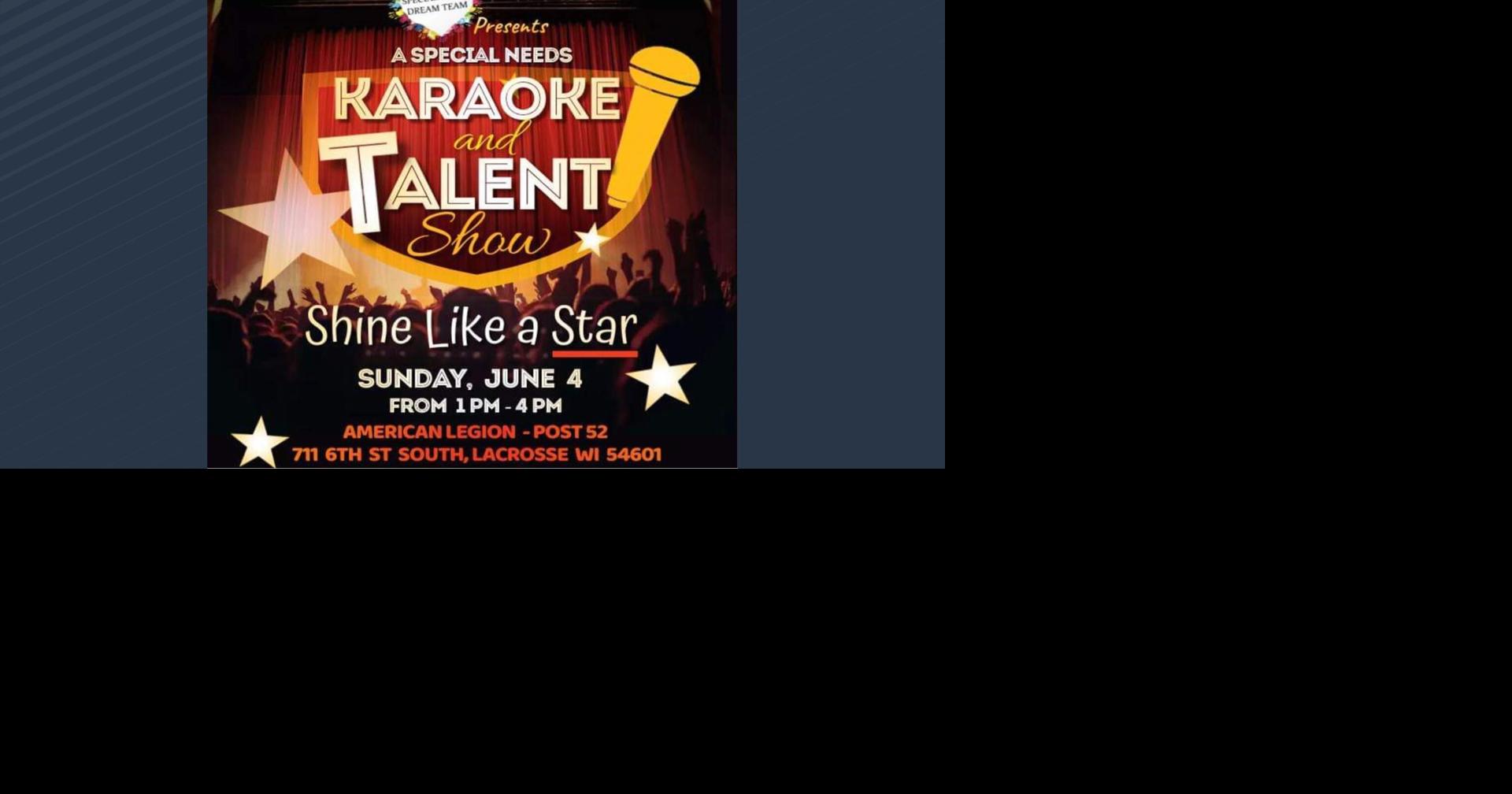 Special Needs Karaoke & Talent Show happening this weekend in La Crosse