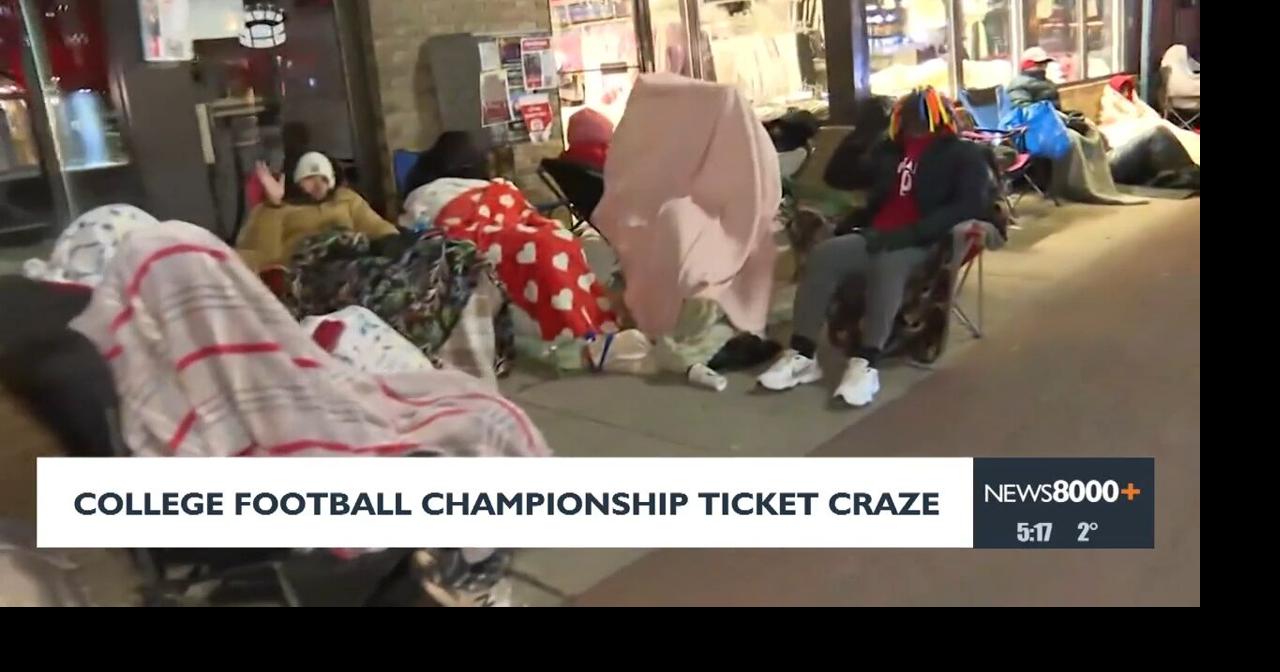 College football championship ticket craze