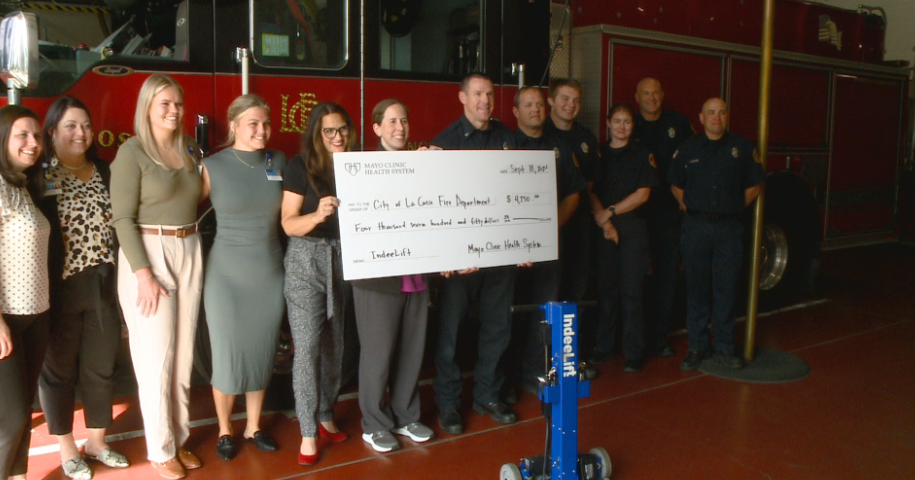 LCFD receives grant for IndeeLift device from Mayo Clinic Health System ...