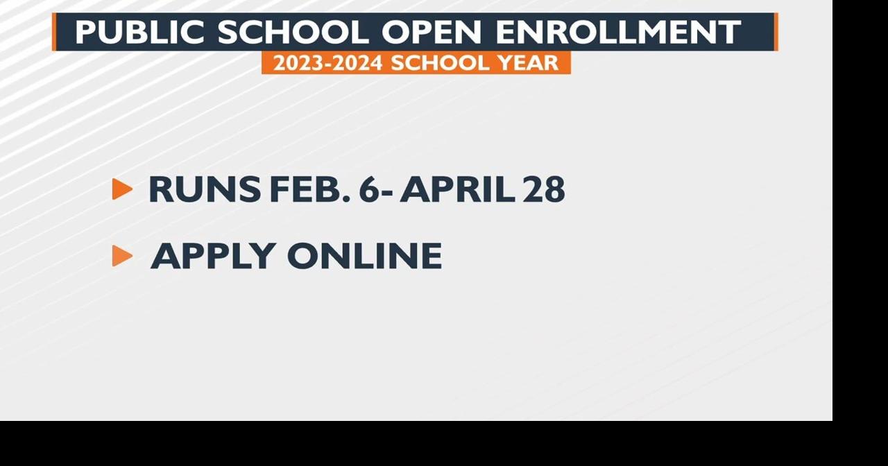 Public School Open Enrollment to open on Feb. 6 Education