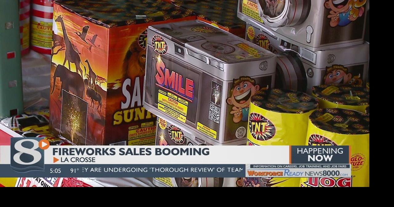 Fireworks stands stay busy in La Crosse La Crosse