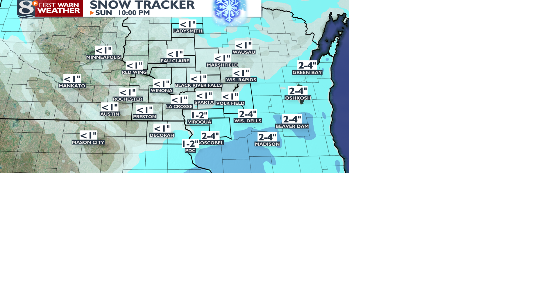 Chance for Lingering Light Snow Showers or Flurries Today, Especially ...