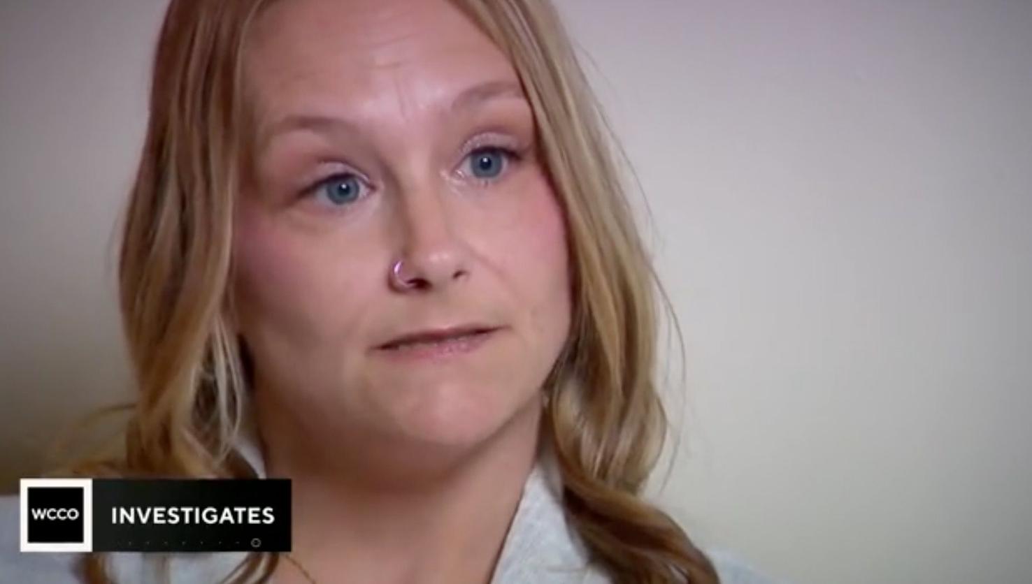 A mother fought back after discovering she was blackmailed by a