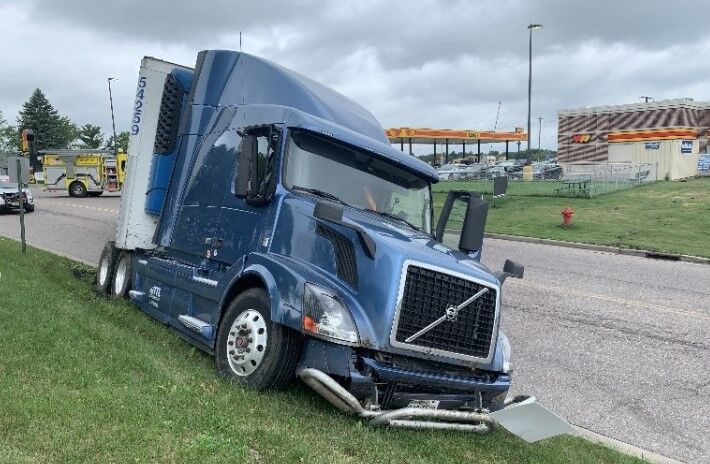 Two injured after semi crashes into fireworks stand in Monroe County ...