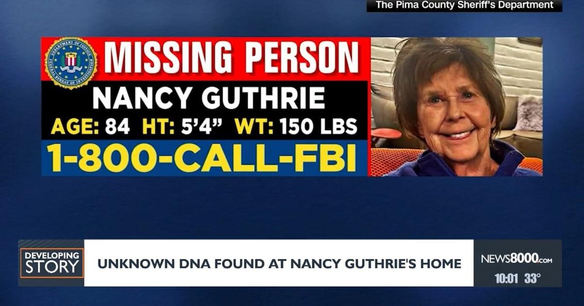 Unknown DNA found at Nancy Guthrie's home | News | news8000.com