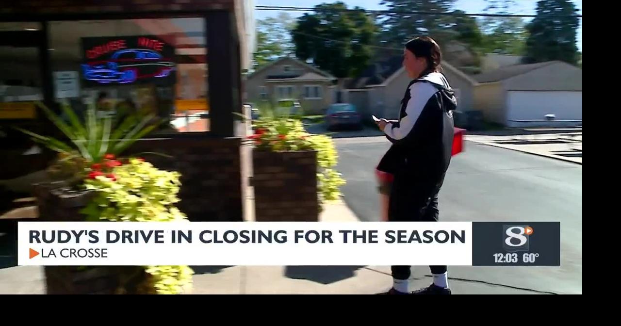 Rudy's Drive-In closes for season | La Crosse | news8000.com