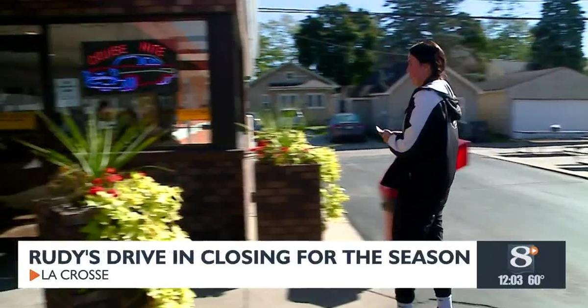 Rudy's Drive-In closes for season | La Crosse | news8000.com