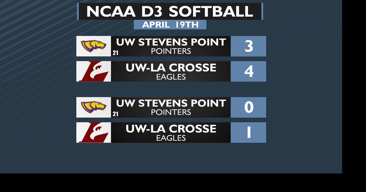 College Softball: UW-Stevens Point vs UW-La Crosse