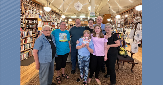 Grandmother and granddaughters collaborate on two published books together