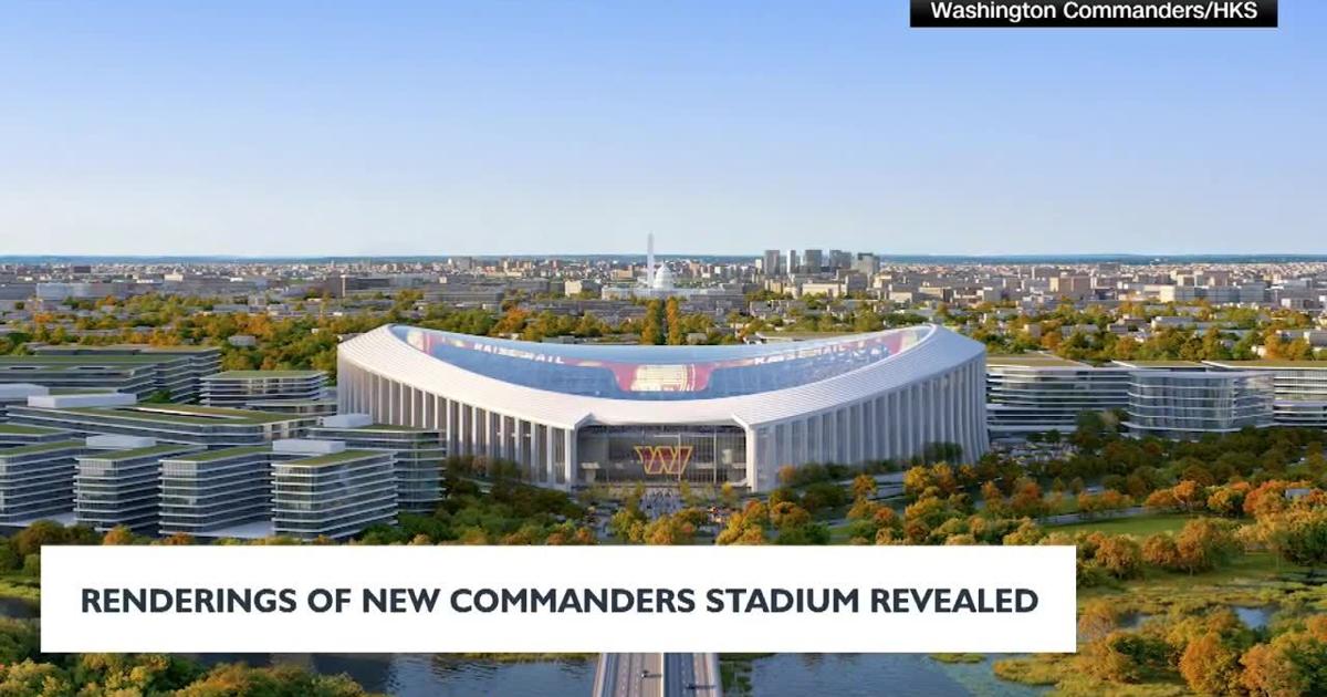 Commanders Stadium Lettering Renderings of New Commanders Stadium Revealed | News | news8000.com