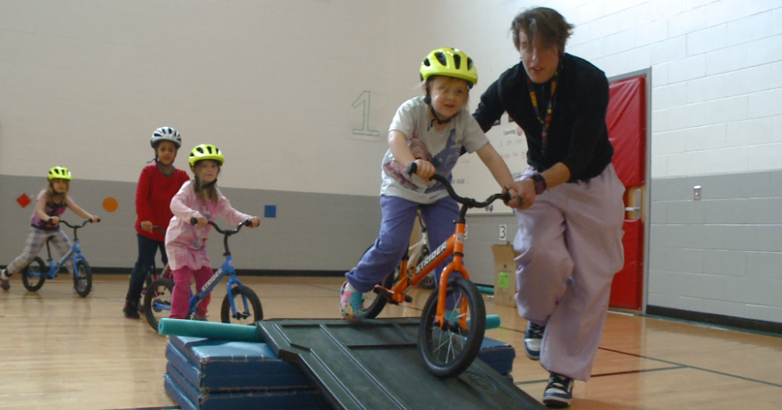 Students "Learn to Ride" in program created by Northside Elementary P.E. teacher - Vimarsana News