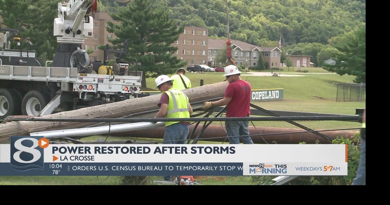 Heavy rain causes power outages La Crosse