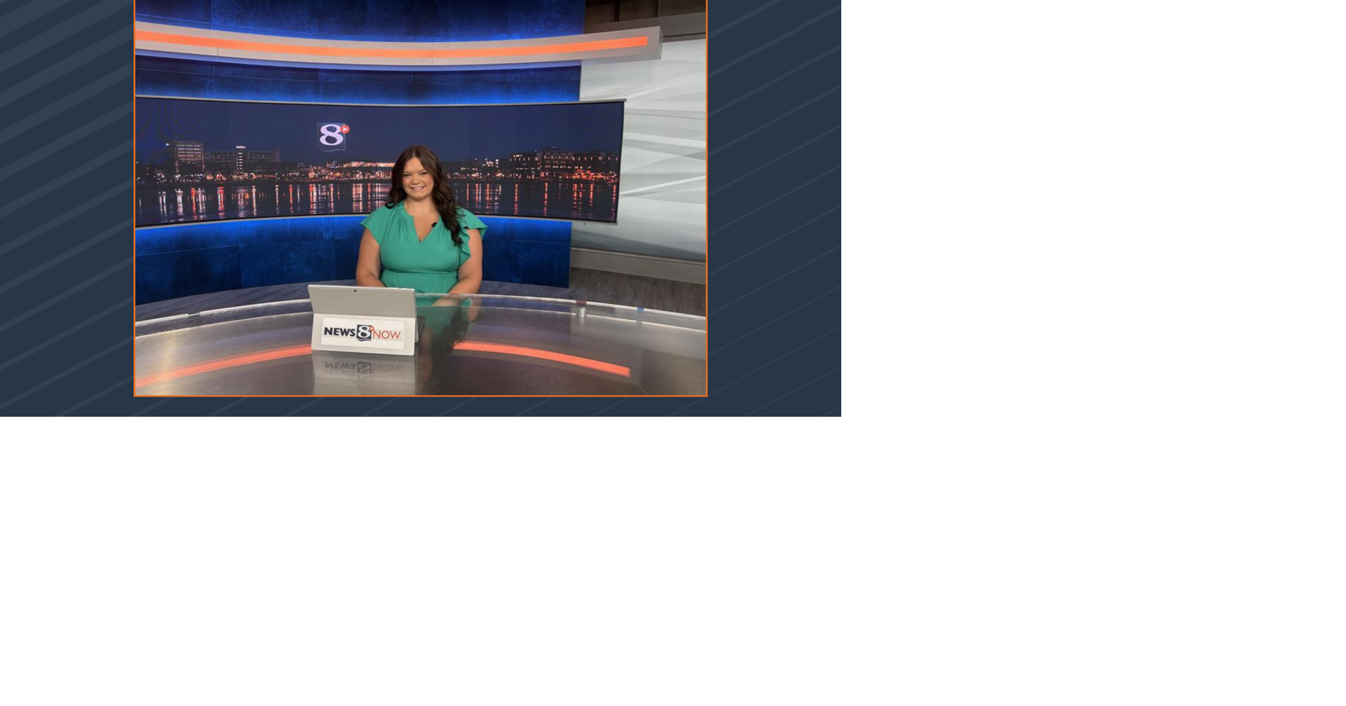 News 8 welcomes new weekend anchor, Brooklyn Heyn