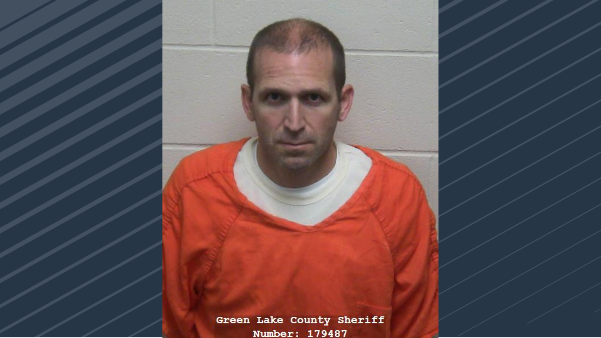 Green Lake Co. Sheriff's Office Releases Booking Photo Of Man Accused ...