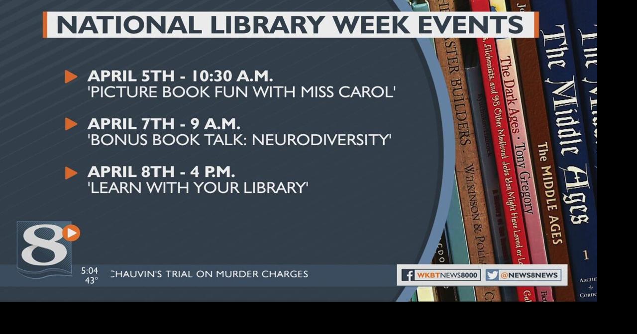 La Crosse County Library to celebrate National Library Week Holmen