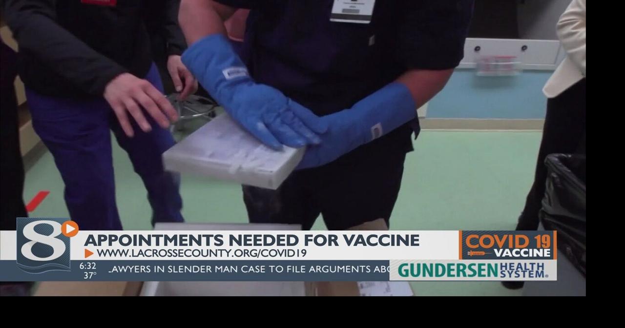 No walkins. La Crosse County residents need an appointment to get a